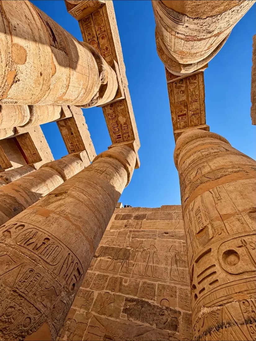 Großer Säulensaal, Karnak-Tempel – Beliva Voyage