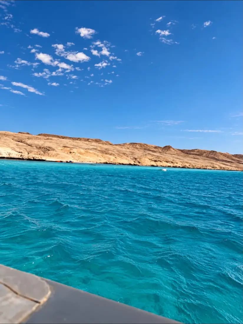 En bateau vers les îles de la mer Rouge