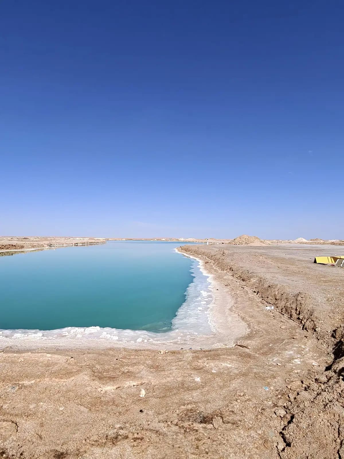 Lac salé de l’oasis de Siwa