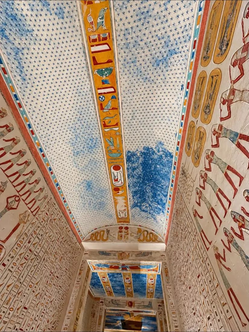 Une tombe royale dans la Vallée des Rois